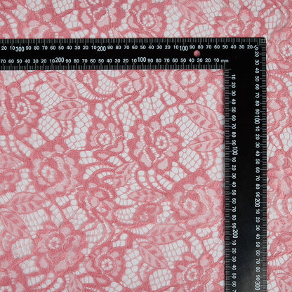 Polyester Flower Pattern Lace Fabric - Kool Fabrics