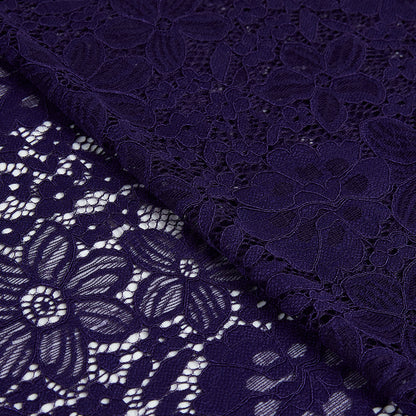 Nylon Flower Pattern Lace Fabric - Kool Fabrics