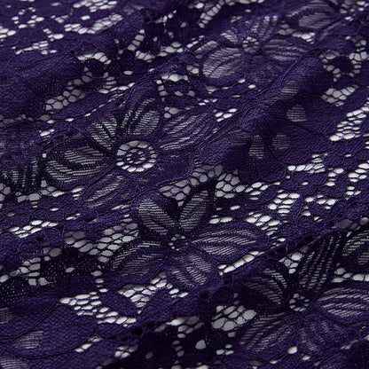 Nylon Flower Pattern Lace Fabric - Kool Fabrics