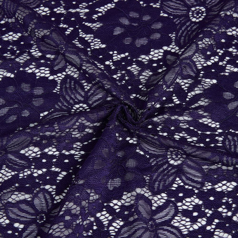 Nylon Flower Pattern Lace Fabric - Kool Fabrics