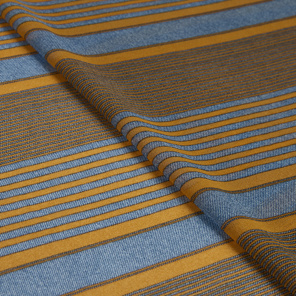 Polyester Stripes Pattern Chiffon Fabric - Kool Fabrics