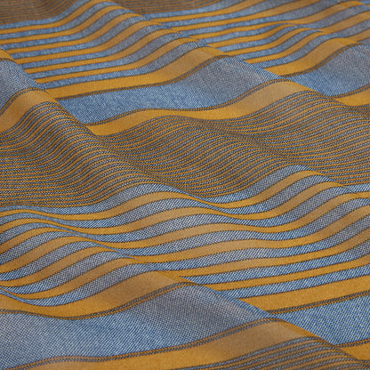 Polyester Stripes Pattern Chiffon Fabric - Kool Fabrics