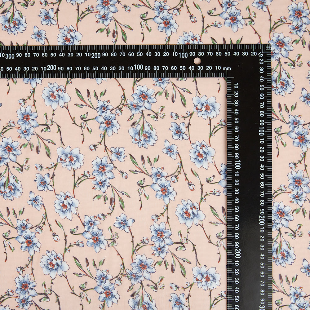 Polyester Flower Pattern Chiffon Fabric - Kool Fabrics