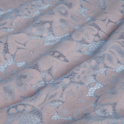 Cotton Polyester Flower Pattern Lace Fabric - Kool Fabrics