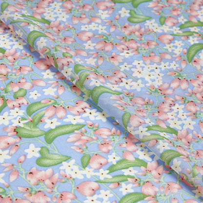 Polyester Flower Pattern Chiffon Fabric - Kool Fabrics