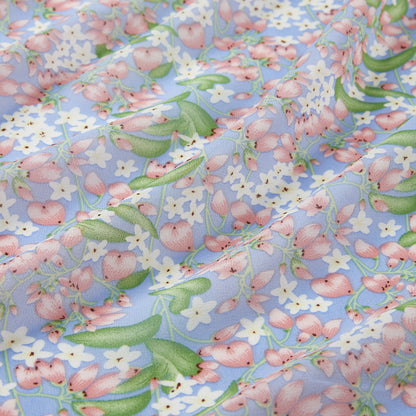 Polyester Flower Pattern Chiffon Fabric - Kool Fabrics