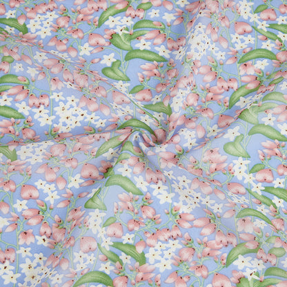 Polyester Flower Pattern Chiffon Fabric - Kool Fabrics