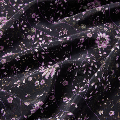 Polyester Flower Pattern Chiffon Fabric - Kool Fabrics