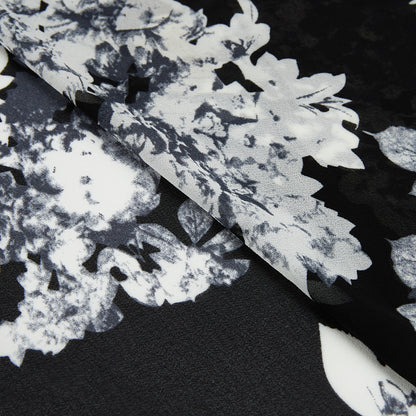 Polyester Flower Pattern Chiffon Fabric - Kool Fabrics