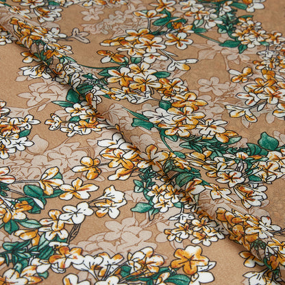 Polyester Flower Pattern Chiffon Fabric - Kool Fabrics