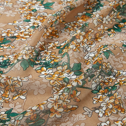 Polyester Flower Pattern Chiffon Fabric - Kool Fabrics