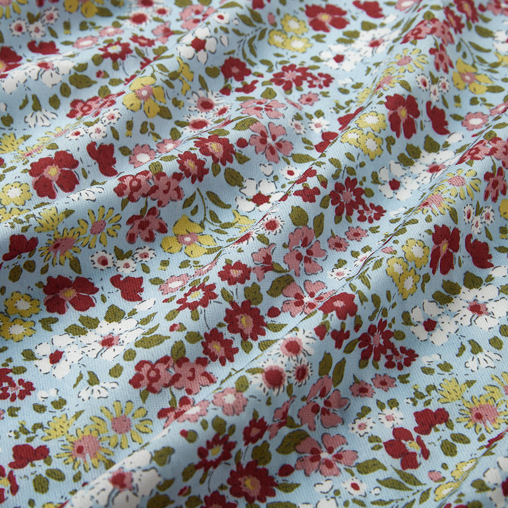 Polyester Flower Pattern Chiffon Fabric - Kool Fabrics