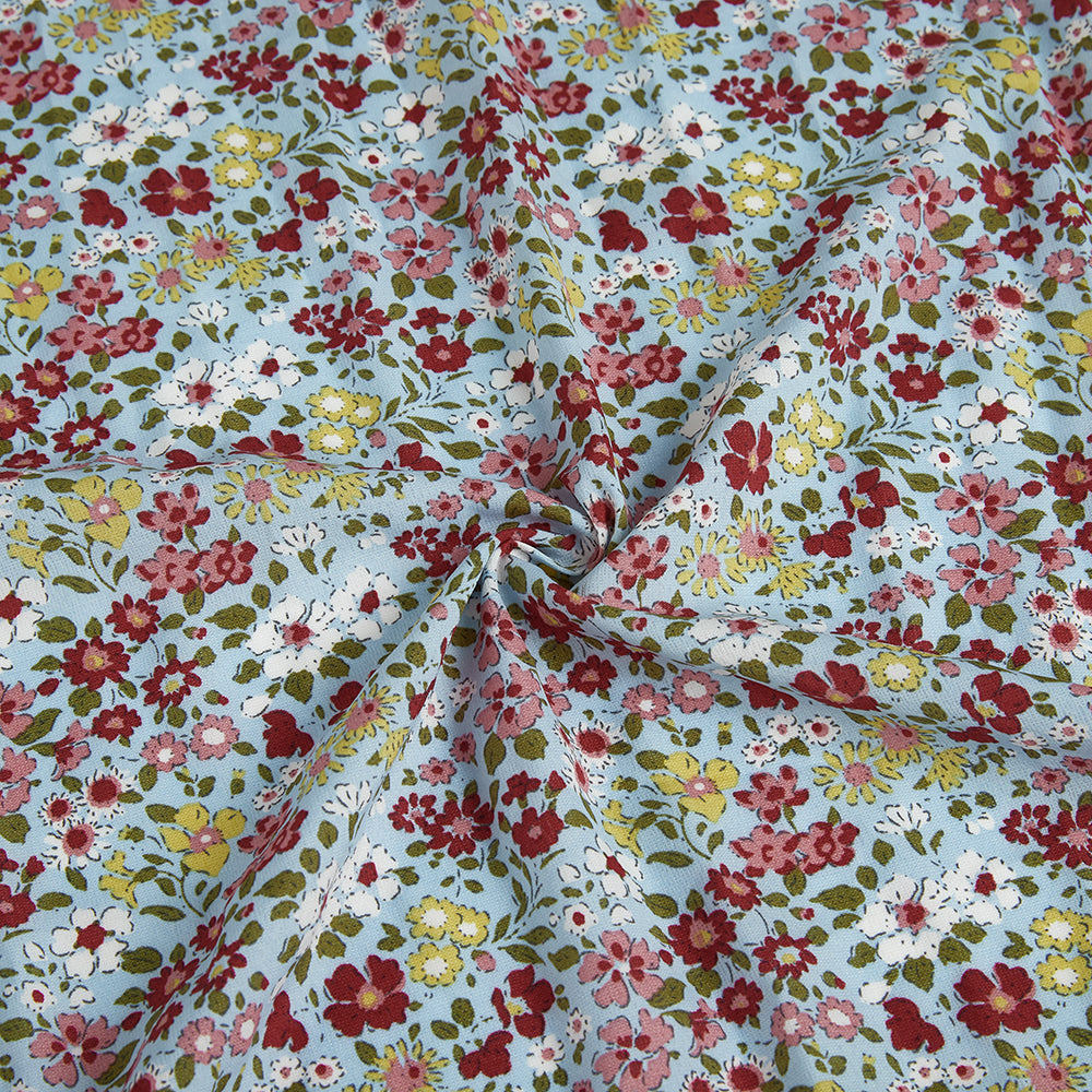 Polyester Flower Pattern Chiffon Fabric - Kool Fabrics