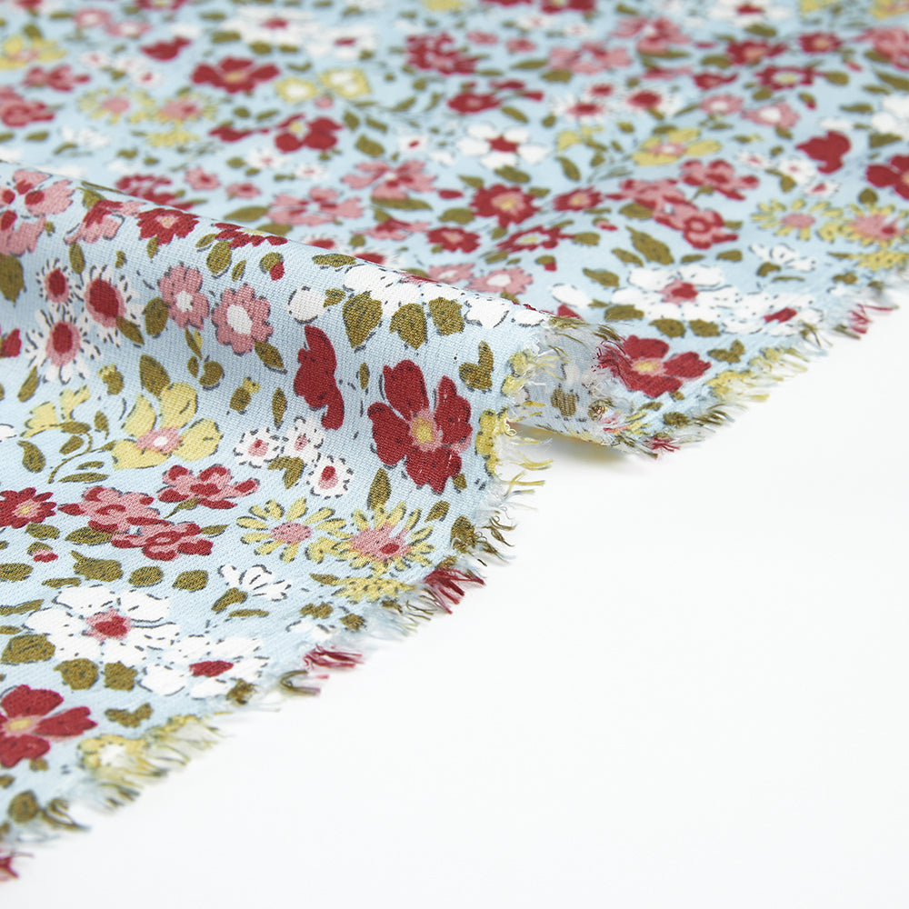 Polyester Flower Pattern Chiffon Fabric - Kool Fabrics