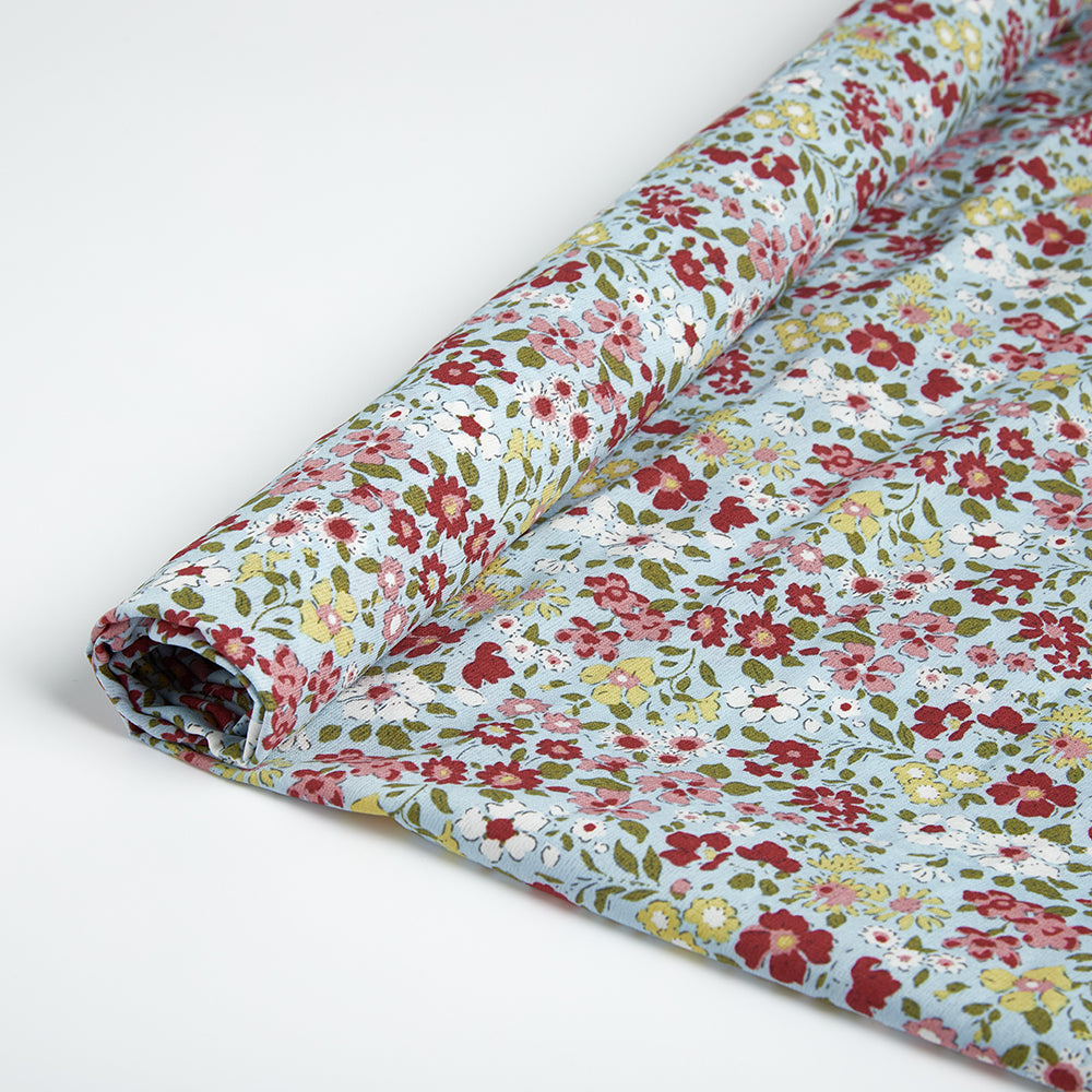 Polyester Flower Pattern Chiffon Fabric - Kool Fabrics