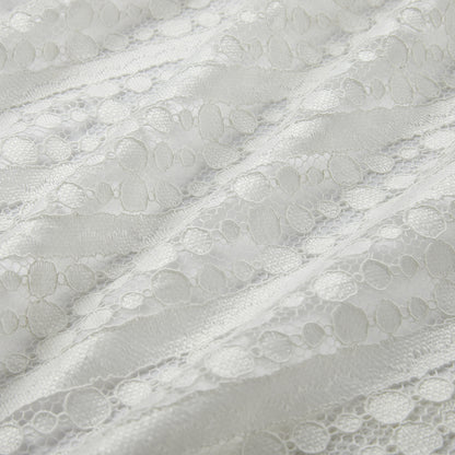 Polyester Dot Pattern Lace Fabric - Kool Fabrics