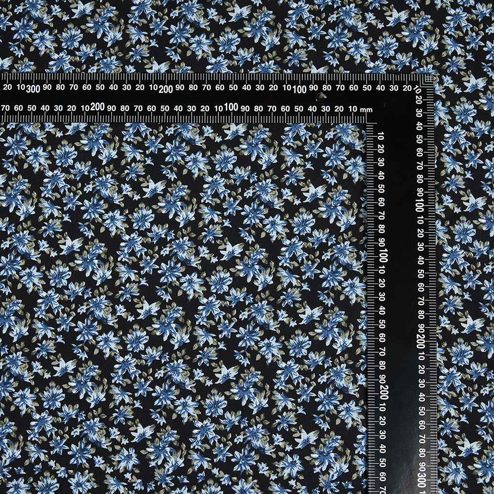 Polyester Flower Pattern Chiffon Fabric - Kool Fabrics