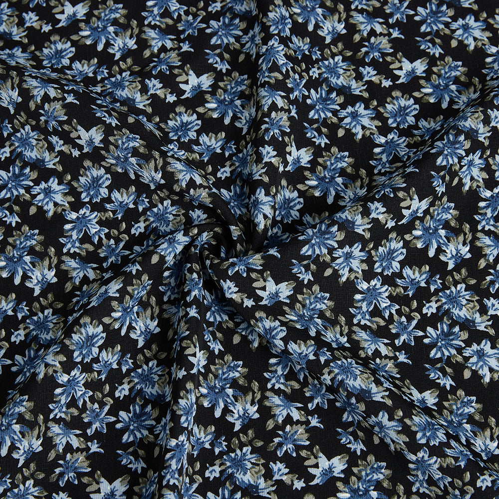 Polyester Flower Pattern Chiffon Fabric - Kool Fabrics