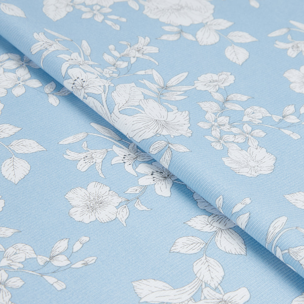 Polyester Flower Pattern Chiffon Fabric - Kool Fabrics