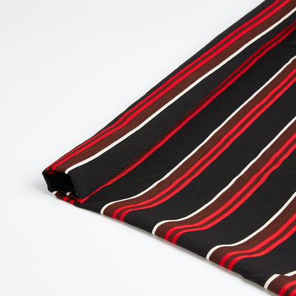 Polyester Stripes Pattern Printed Fabric - Kool Fabrics