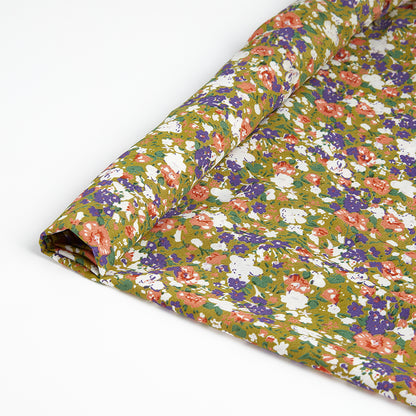 Polyester Flower Pattern Chiffon Fabric - Kool Fabrics