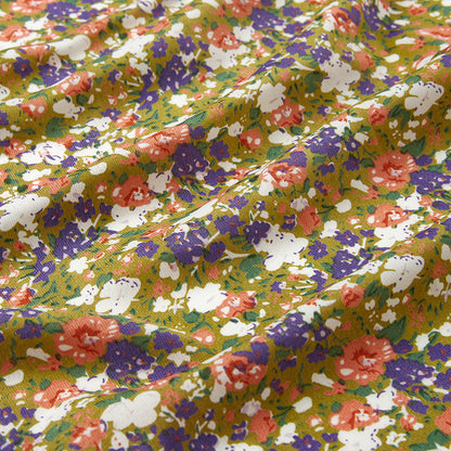 Polyester Flower Pattern Chiffon Fabric - Kool Fabrics