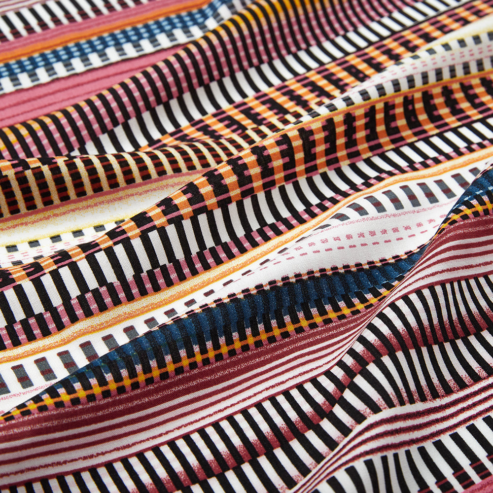 Polyester Ancient Pattern Printed Fabric - Kool Fabrics