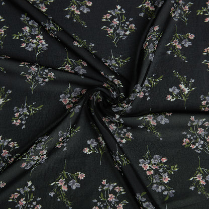 Polyester Flower Pattern Chiffon Fabric - Kool Fabrics