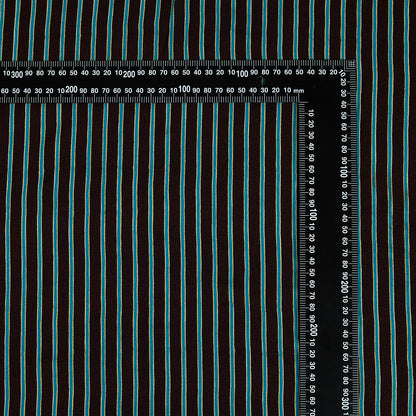 Polyester Stripes Pattern Printed Fabric - Kool Fabrics