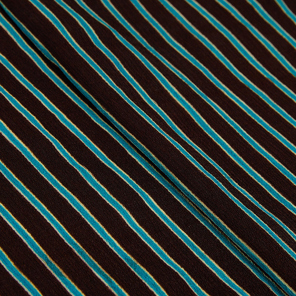 Polyester Stripes Pattern Printed Fabric - Kool Fabrics