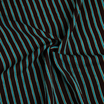 Polyester Stripes Pattern Printed Fabric - Kool Fabrics