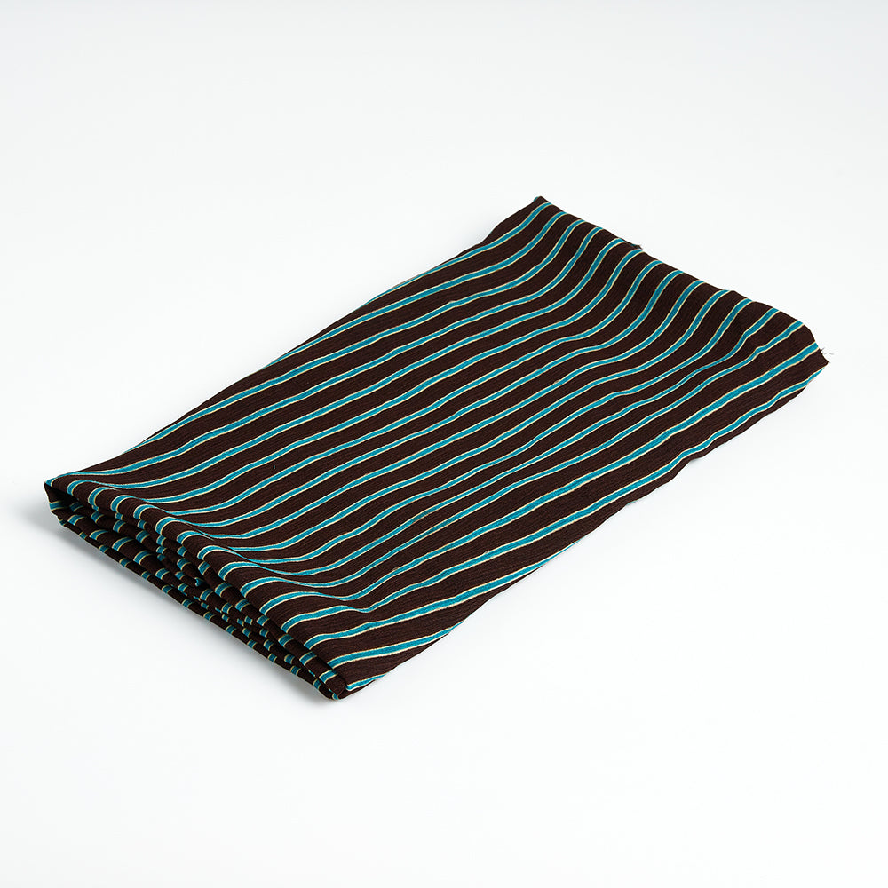 Polyester Stripes Pattern Printed Fabric - Kool Fabrics