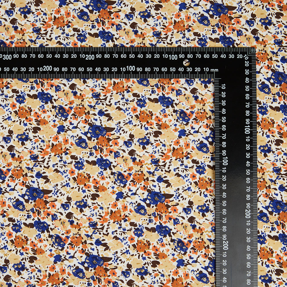 Polyester Flower Pattern Chiffon Fabric - Kool Fabrics