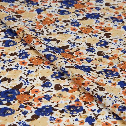 Polyester Flower Pattern Chiffon Fabric - Kool Fabrics