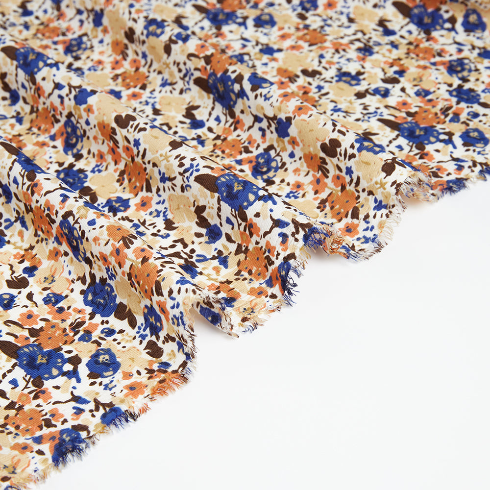 Polyester Flower Pattern Chiffon Fabric - Kool Fabrics