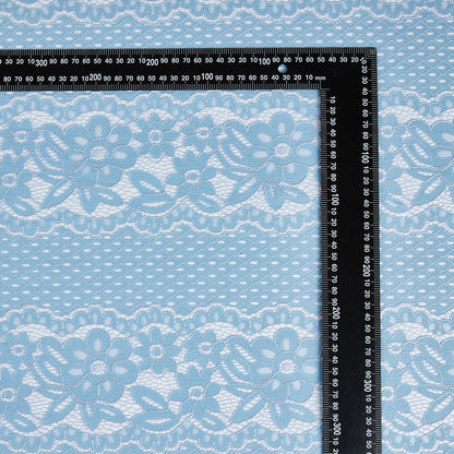 Cotton Polyester Flower Pattern Lace Fabric - Kool Fabrics