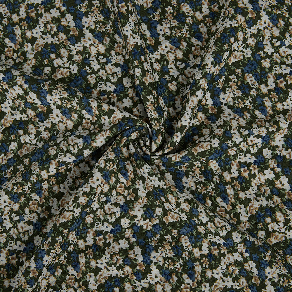 Polyester Flower Pattern Chiffon Fabric - Kool Fabrics