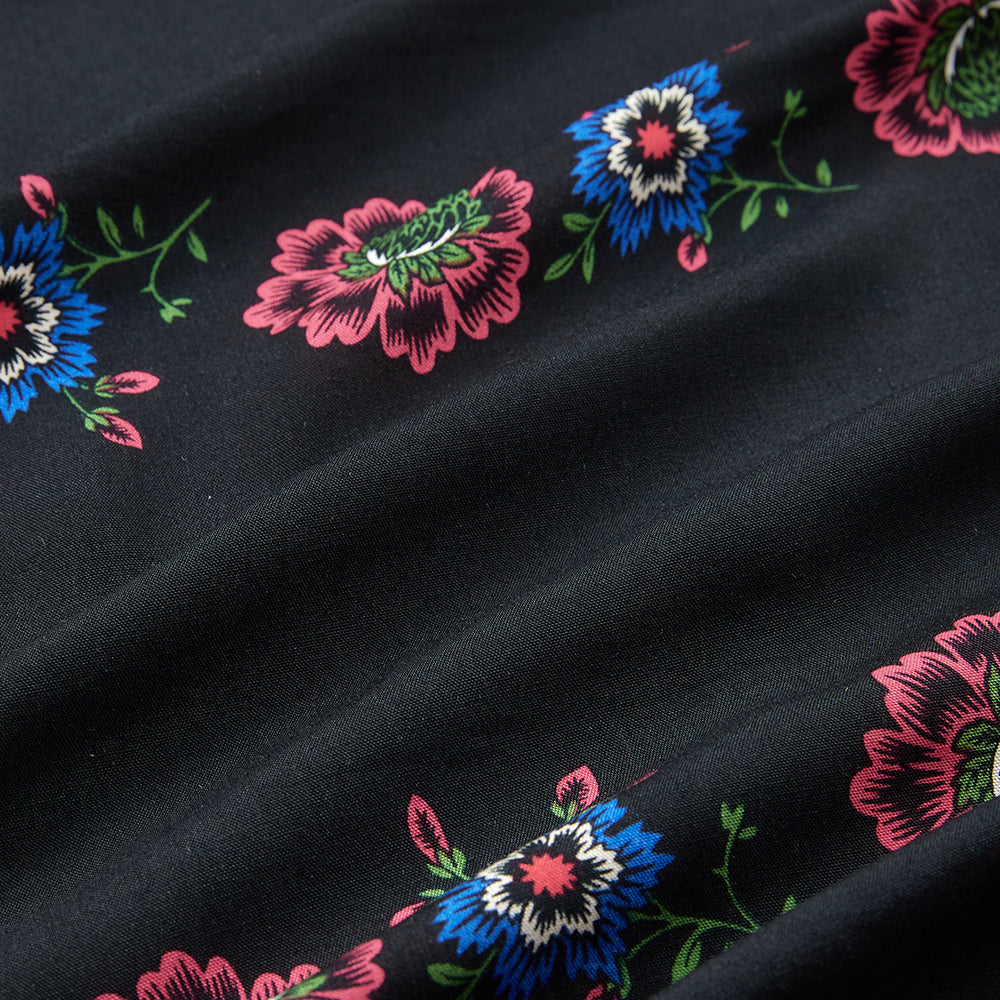 Polyester Flower Pattern Chiffon Fabric - Kool Fabrics