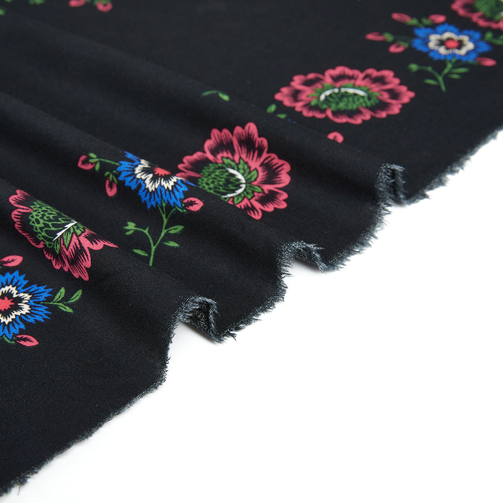 Polyester Flower Pattern Chiffon Fabric - Kool Fabrics