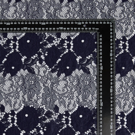 Nylon Flower Pattern Lace Fabric - Kool Fabrics