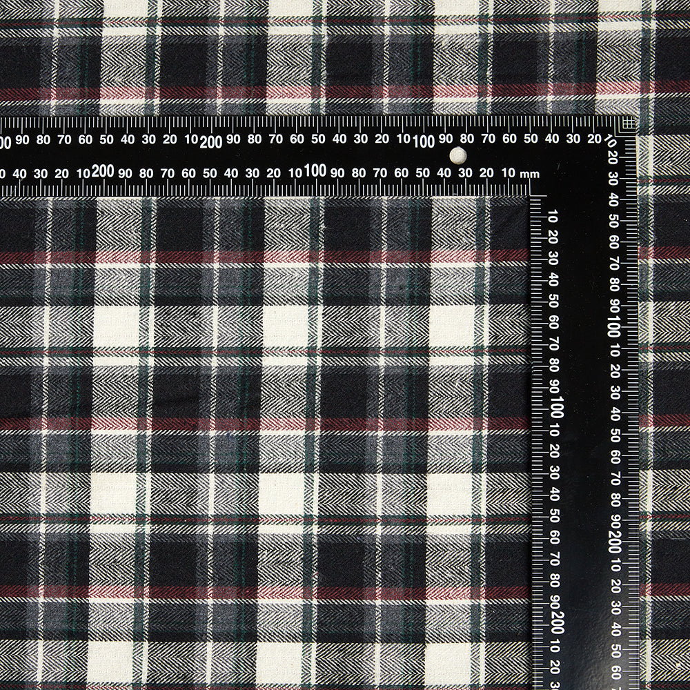 Cotton Check Pattern Fabric - Kool Fabrics