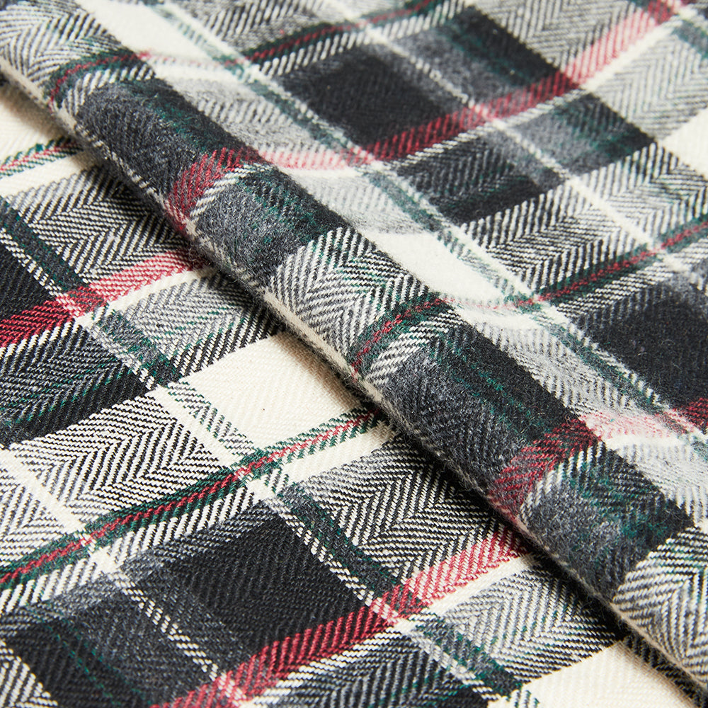 Cotton Check Pattern Fabric - Kool Fabrics