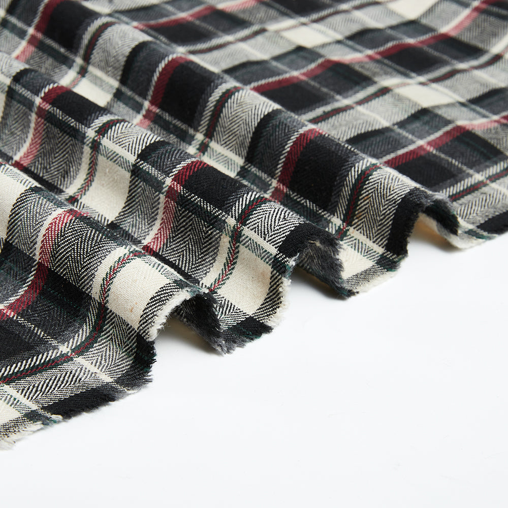 Cotton Check Pattern Fabric - Kool Fabrics