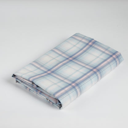 Polyester Check Pattern Twill Fabric