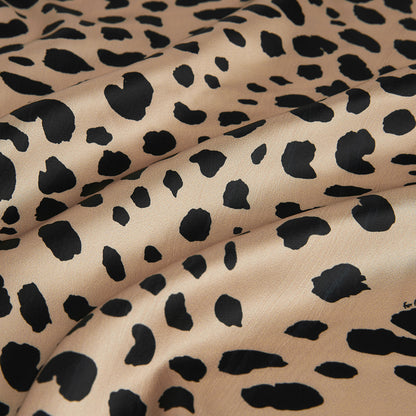 Polyester Animal Print Pattern Satin Fabric