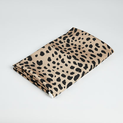 Polyester Animal Print Pattern Satin Fabric