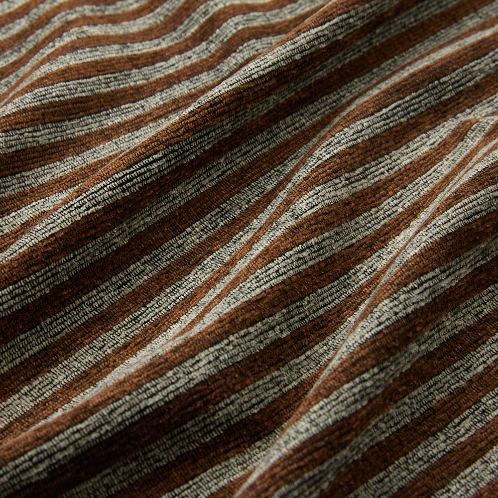 Cotton Polyester Stripes Pattern Fabric