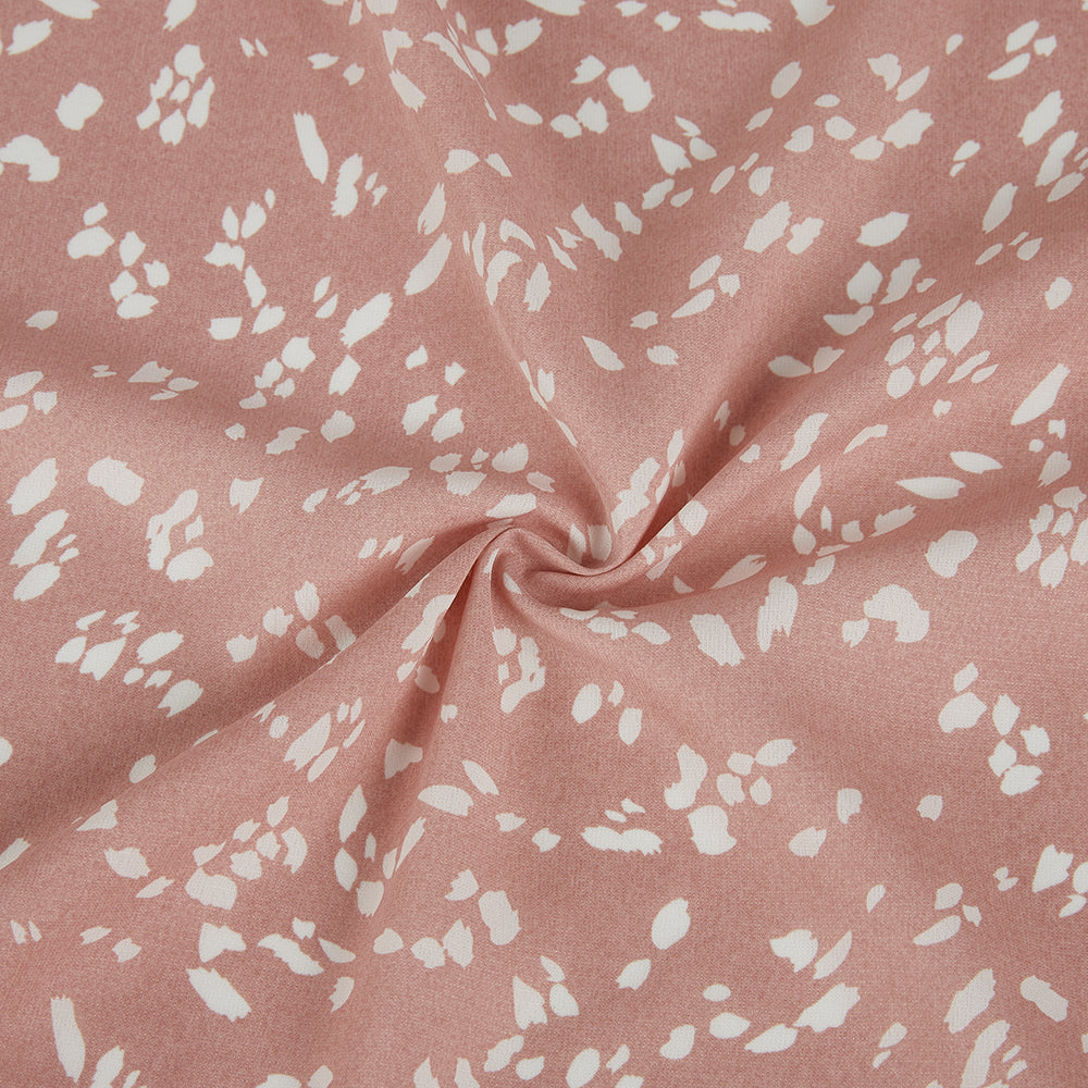 Polyester Flower Pattern Chiffon Fabric