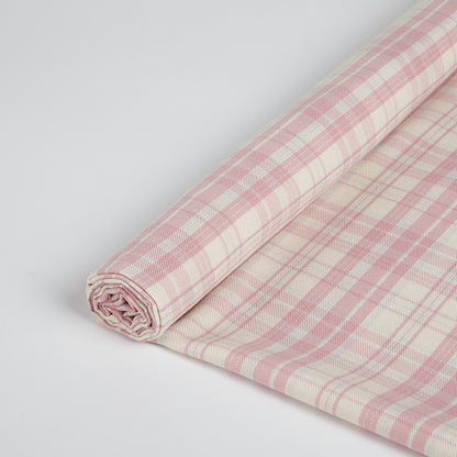 Polyester Check Pattern Twill Fabric