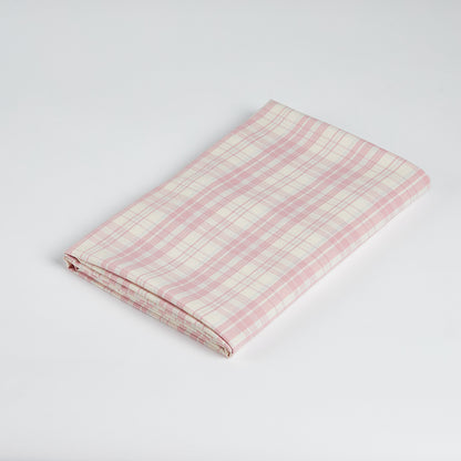 Polyester Check Pattern Twill Fabric